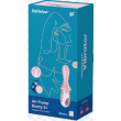 Satisfyer Air Pump Booty Pink - Inflatable Anal Vibrator with App Control Satisfyer Air Pump Booty Pink - Inflatable Anal Vibrator with App Control